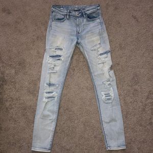 AE Super Stretch Hi-Rise Jegging Size 6